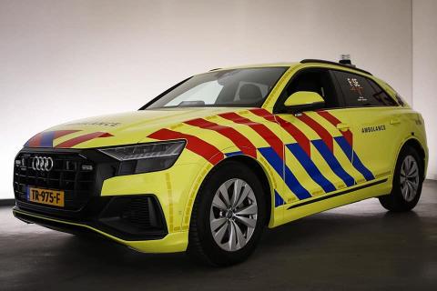 Audi Q8 ambulance