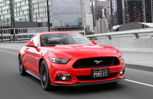 Ford Mustang in Australie