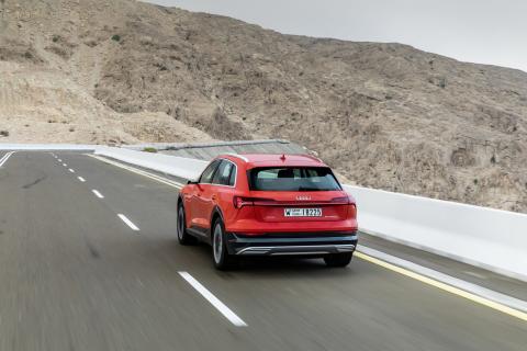 Jebel Hafeet Audi e-tron