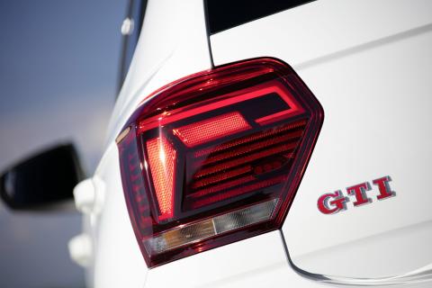 Achterlicht Volkswagen Polo GTI en badge