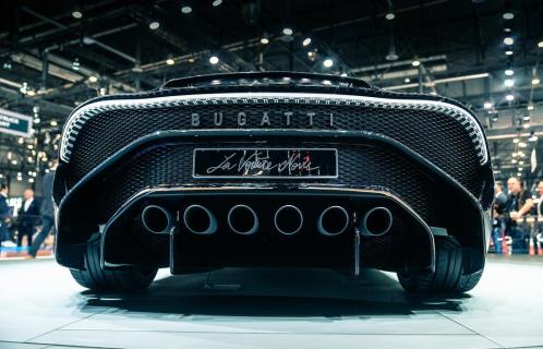Bugatti La Voiture Noire op autosalon geneve