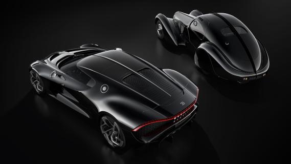 Bugatti La Voiture Noire vs Type 57 SC Atlantic