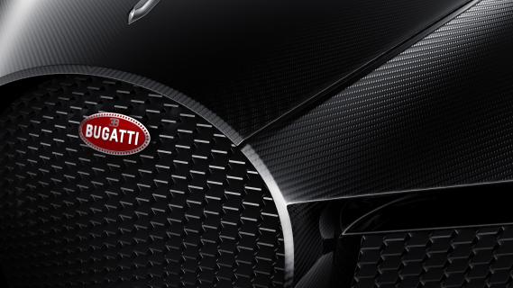 Bugatti La Voiture Noire grille