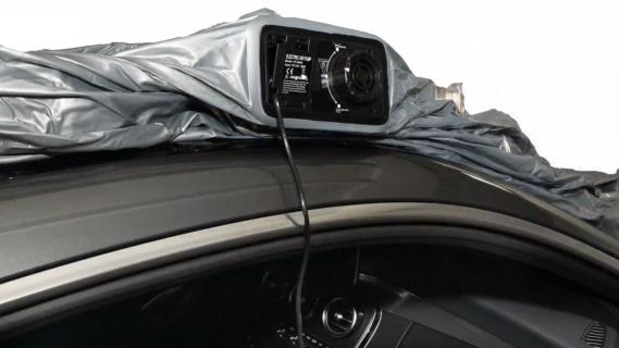 Auto beschermen tegen hagel met Hailsuit