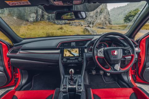Honda Civic Type R interieur dashboard