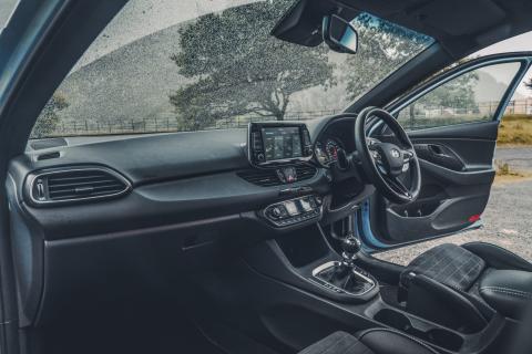 Hyundai i30 N performance interieur dashboard