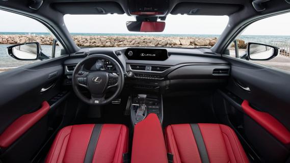Lexus UX 250h F Sport interieur dashboard