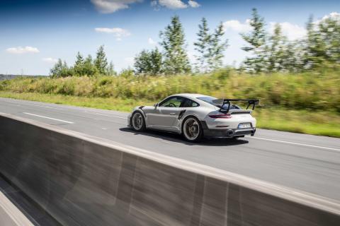 Porsche 911 GT2 RS'en gezonken
