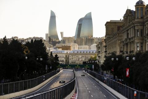3e vrije training van de GP van Azerbeidzjan 2019