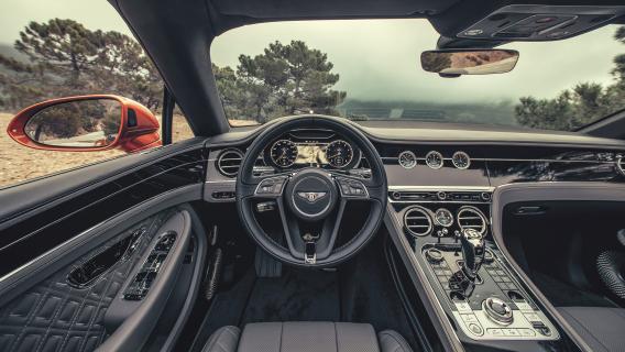 Bentley Continental GT Convertible interieur dashboard