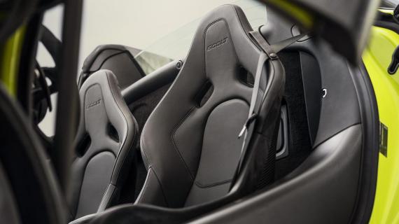 McLaren 600LT Spider interieur stoelen
