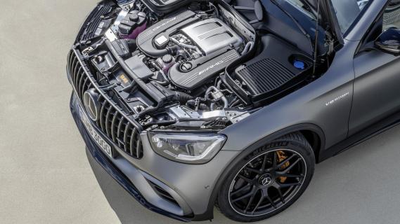 Mercedes-AMG GLC 63-facelift 2019 Coupé motor