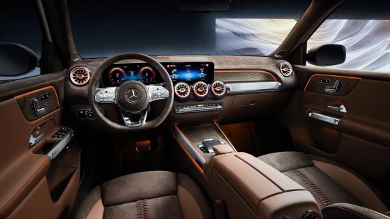 Mercedes GLB Concept 2019 interieur dashboard