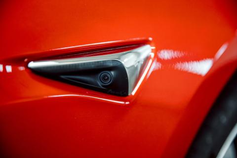 Tesla Model 3 Performance detail camera