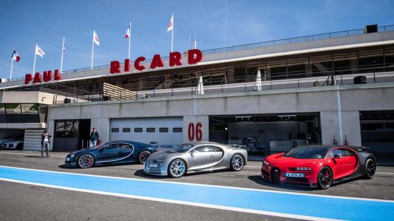 Bugatti Chiron Sport Paul Ricard Circuit