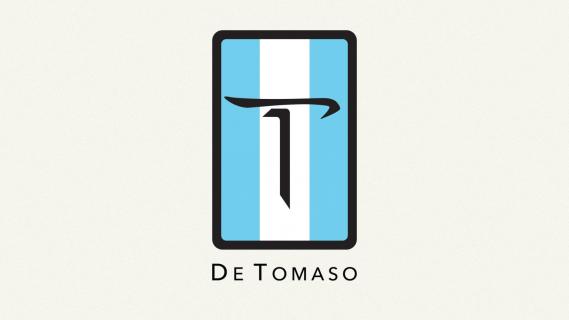 De Tomaso logo badge