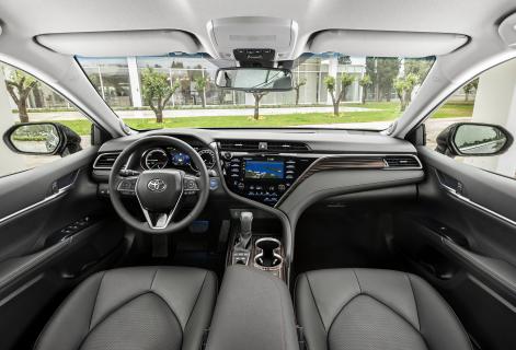 Toyota Camry Hybrid Premium - test 2019 dashboard interieur