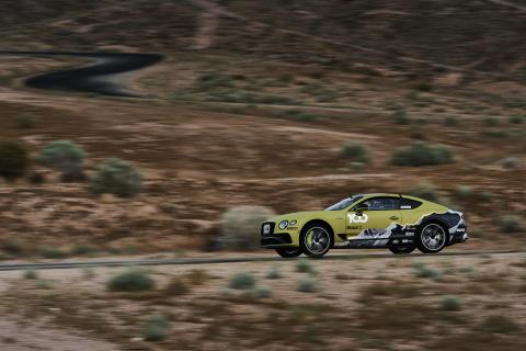 Bentley Continental GT Pikes Peak op Willow Spring