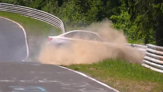 BMW M2 Competition crasht