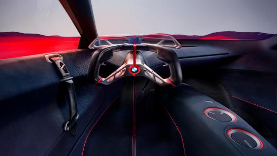 BMW Vision M Next 2019 interieur stuur