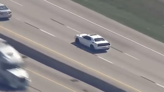 Dodge Hellcat is sneller dan de politie