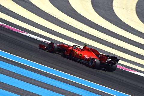 Ferrari op Circuit Paul Ricard 2019