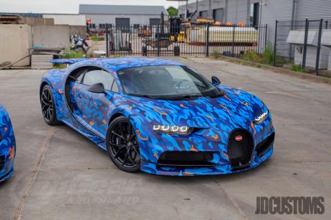Bugatti Chiron Gumball 3000