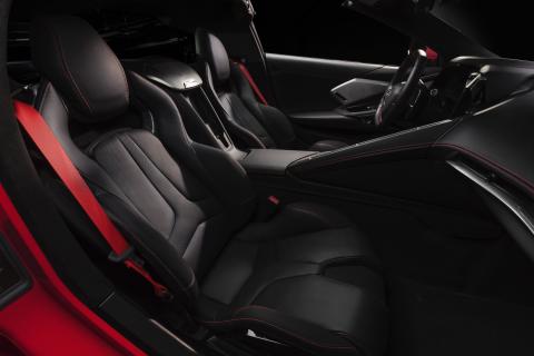 2020 Chevrolet Corvette C8 Stingray interieur stoelen