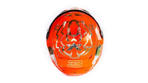 Helm van Max Verstappen voor GP van Belgie 2019 (3)