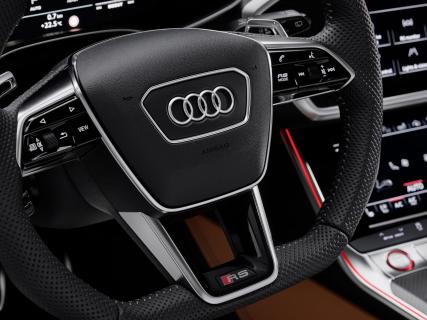 Audi RS 6 2019 stuur knop