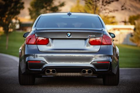 BMW M3 achteraanzicht