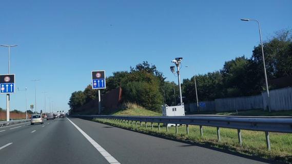 flitspaal op A28 bij Zwolle is geen flitser