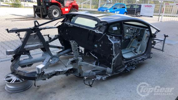 Lamborghini Huracan Performante Londen Crash