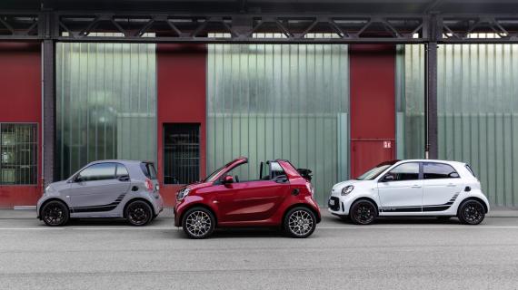 Smart Fortwo, Fortwo Cabrio en Forfour