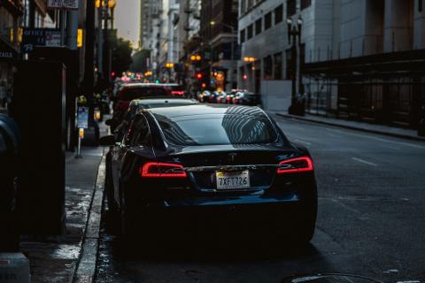 Tesla Model S in Californie