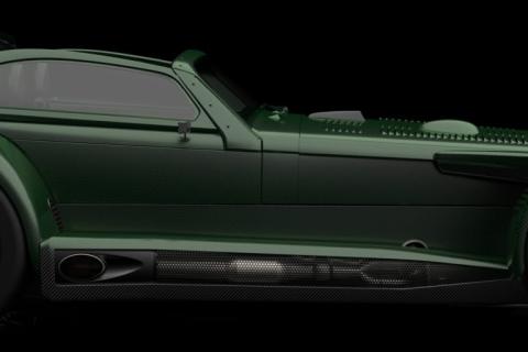 Donkervoort D8 GTO-JD70 zijkant detail