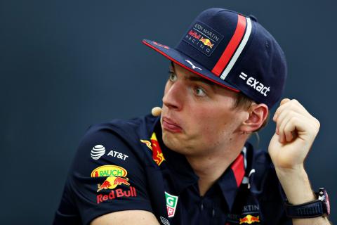 Max Verstappen verbaasd persconferentie GP van Japan 2019