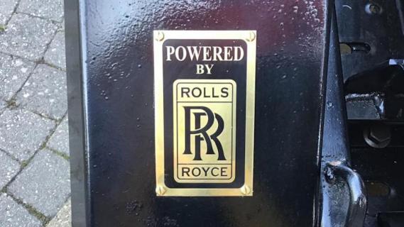 Rolls-Royce Merlin V12 Motor logo