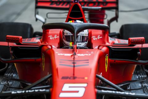 Seb Vettel dichtbij GP van Japan 2019