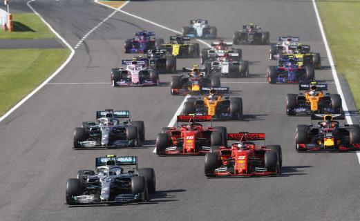 Bottas leidt GP van Japan 2019 voor de rest van het veld