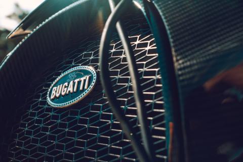 Bugatti Chiron Super Sport detail badge