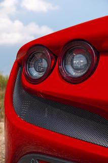 Ferrari F8 Tributo detail spoiler achterlicht