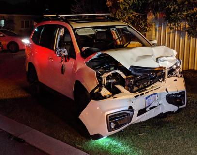 Subaru Forester Crash