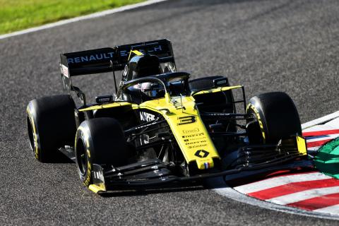 Daniel Ricciardo in Renault F1 tijdens GP van Japan