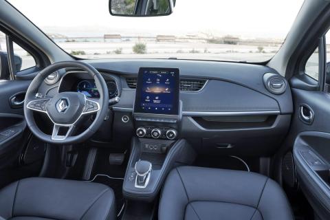 Renault Zoe interieur dashboard 2019