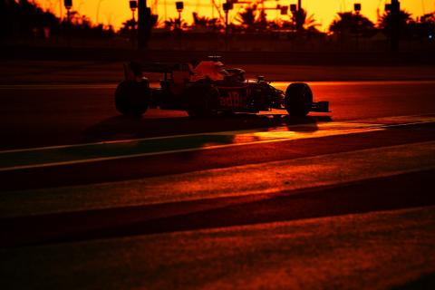 Max Verstappen 3 4 achter schemering GP van Abu Dhabi 2019