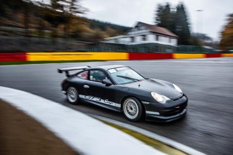 Porsche GT3 Cup Paul Vlasblom drie kwart in La Source