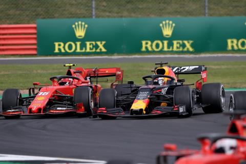 Verstappen vs Leclerc GP van Engeland 2019