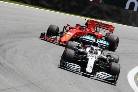 Hamilton en Leclerc 3 4 voor GP van Brazilië 2019