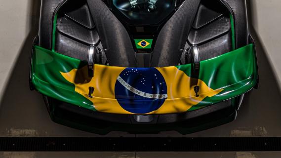 McLaren Senna XP Victoria em Casa detail spoiler